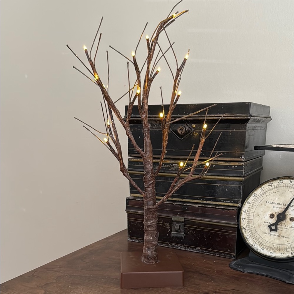 LED Light Twig Tree Decor